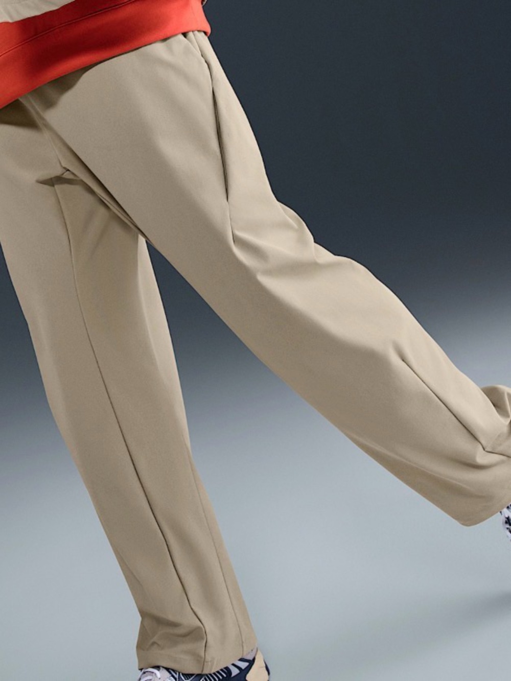 Nike 24.7 Perfect Stretch Men’s Dri-Fit UV Pants Desert Khaki Size 34X34